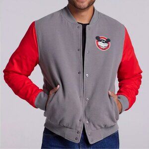 Our Universe Disney Mickey Mouse Club Retro Varsity Bomber Jacket - Large